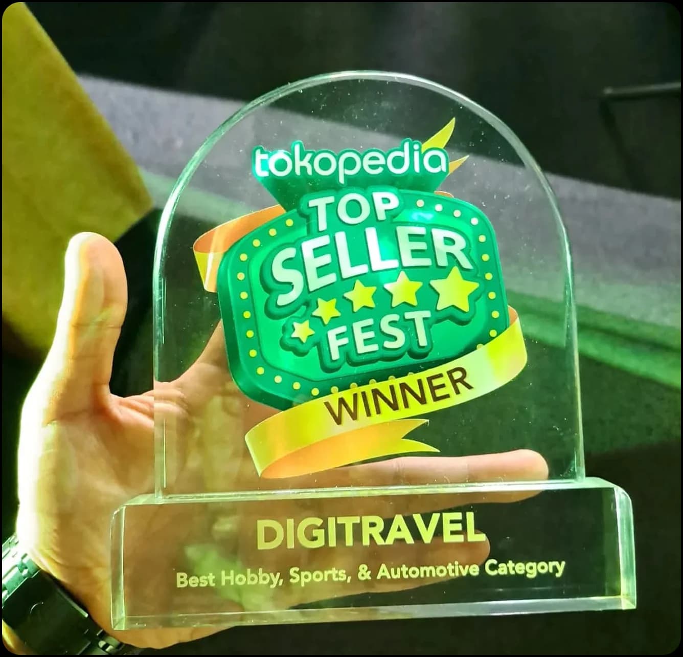 Tokopedia Top Seller Winner DIGITRAVEL