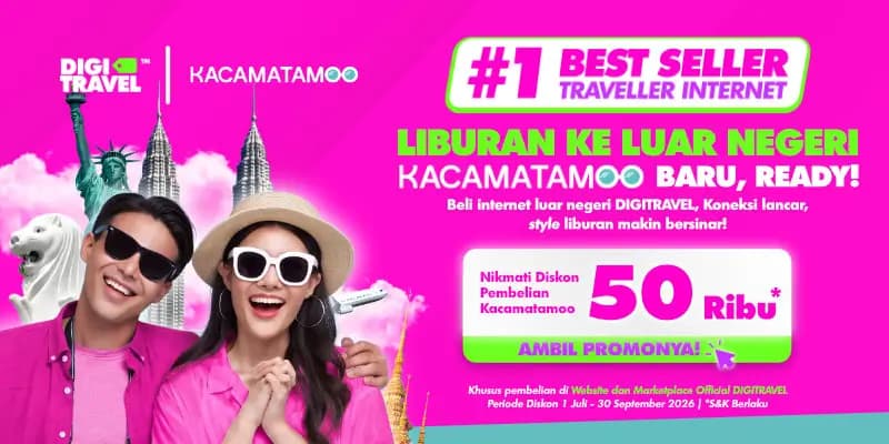 DIGITRAVEL X KACAMATAMOO