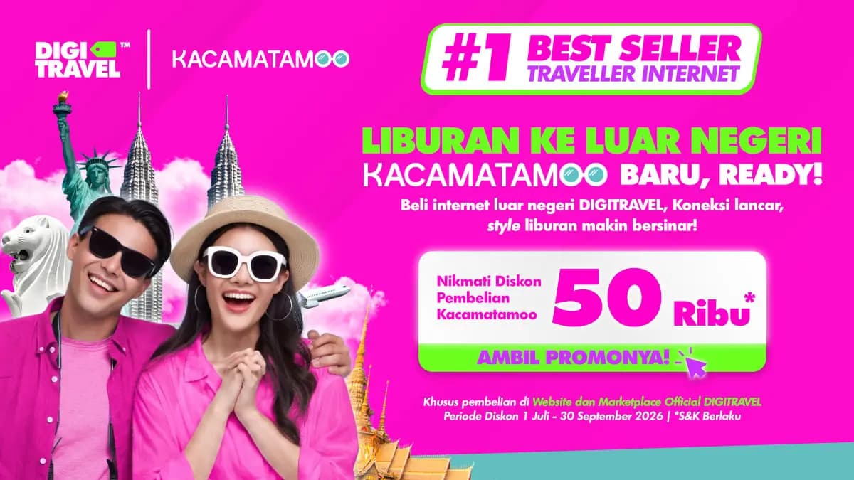 DIGITRAVEL X KACAMATAMOO