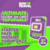 DIGI TRAVEL Ultimate Sim Card Topupable