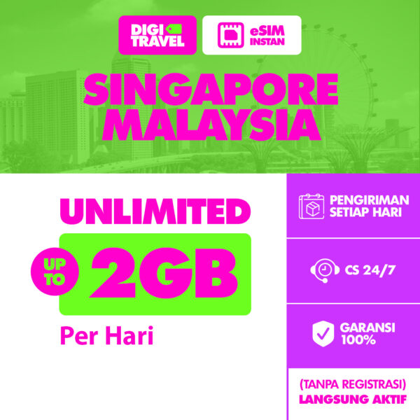 eSIM Singapore Malaysia Unlimited