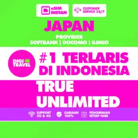 eSIM Jepang True Unlimited
