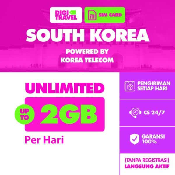 SIM Card Korea Selatan Unlimited