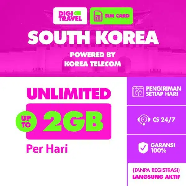 SIM Card Korea Selatan Unlimited