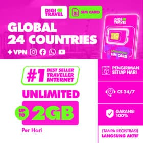 SIM Card Singapore Malaysia Thailand Korea Selatan China Hongkong Macau