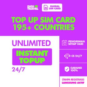 Top Up SIM Card Europe Turkey Asia Oceania Middle East America Canada Unlimited