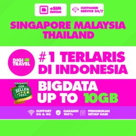 eSIM Singapore Malaysia Thailand Kuota Besar