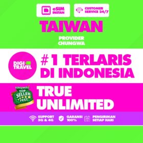 eSIM Taiwan Unlimited Tanpa Registrasi