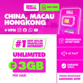 SIM Card China Hongkong Macau Unlimited