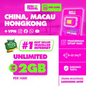 SIM Card China Hongkong Macau Unlimited