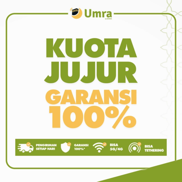 UMRA by DIGITRAVEL SIM Card Umroh Haji Arab Saudi Unlimited - Image 2